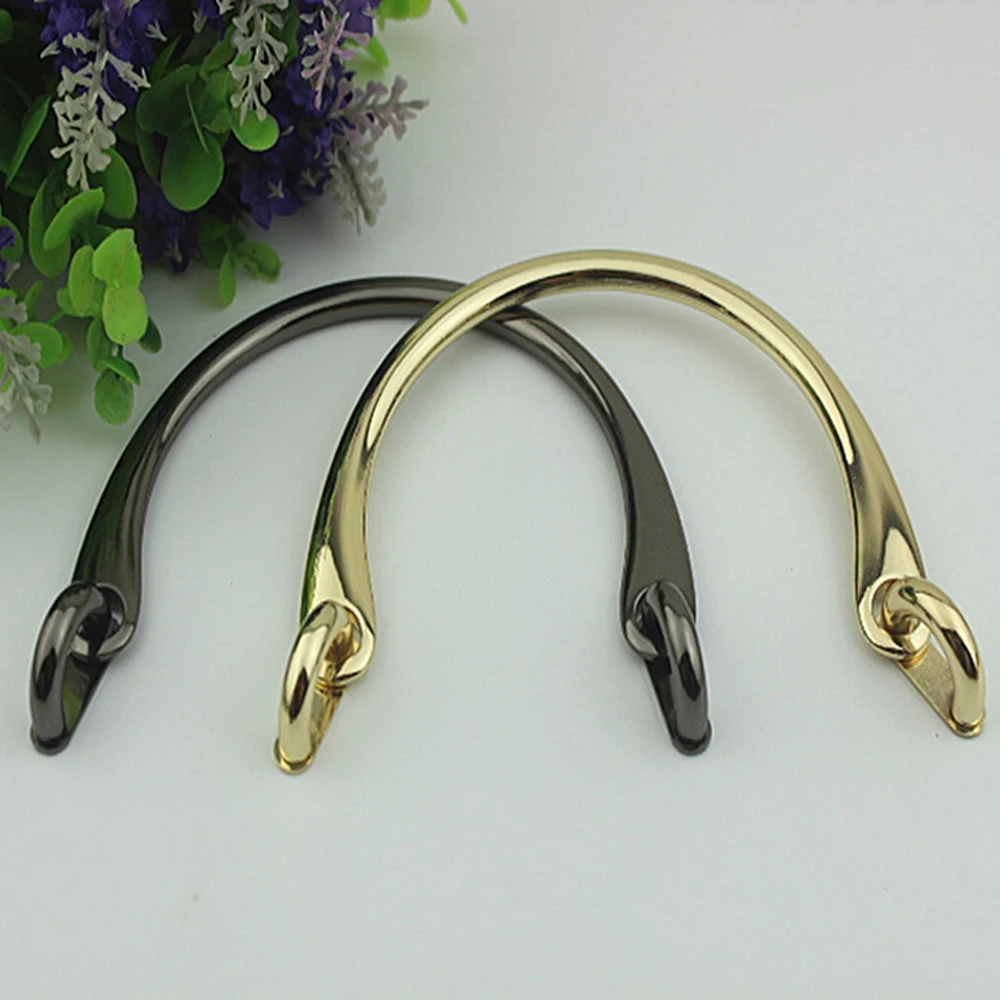 1PC Metal Bag Handle Handbag Shoulder Bags Part Women Casual Handbags Parts DIY Replacement Gold Silver Bag Accessories 120*85mm