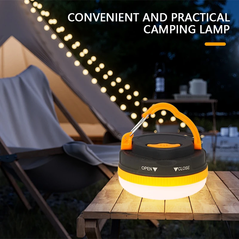 

LED Camping Lantern 3Modes COB High Power Portable Rechargeable with Magnet Base Power Bank for Outdoor Emergency Hiking