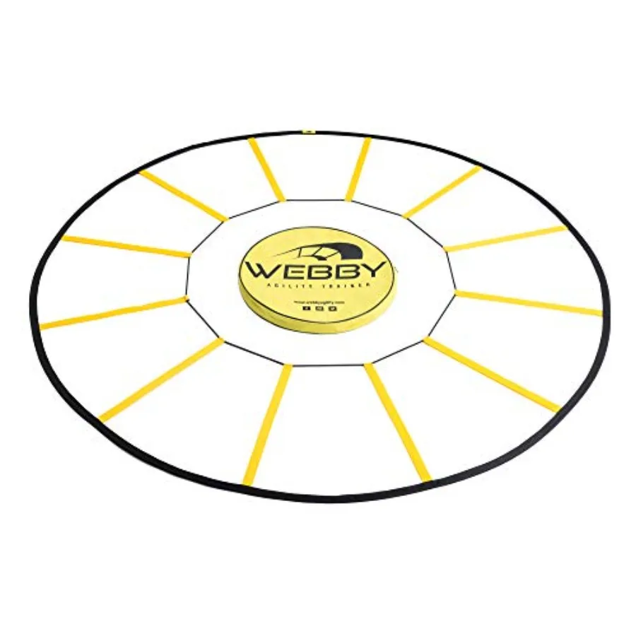 

Agility Trainer Circle Speed and Agility Ladder for High Intensity ive Footwork Drills and Skills A Circular Pcs of ion Trainin