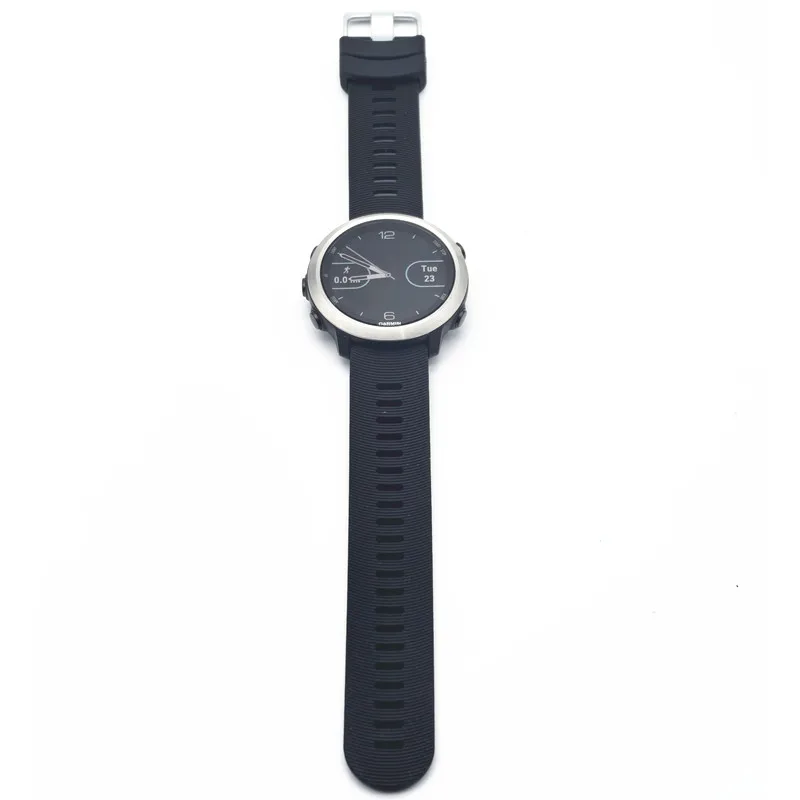 ساعة Garmin Forerunner 645 Music GPS الرياضية لاختبار معدل ضربات القلب تدعم اللغة الروسية الإسبانية. لغة برتغالية متعددة 95% جديدة