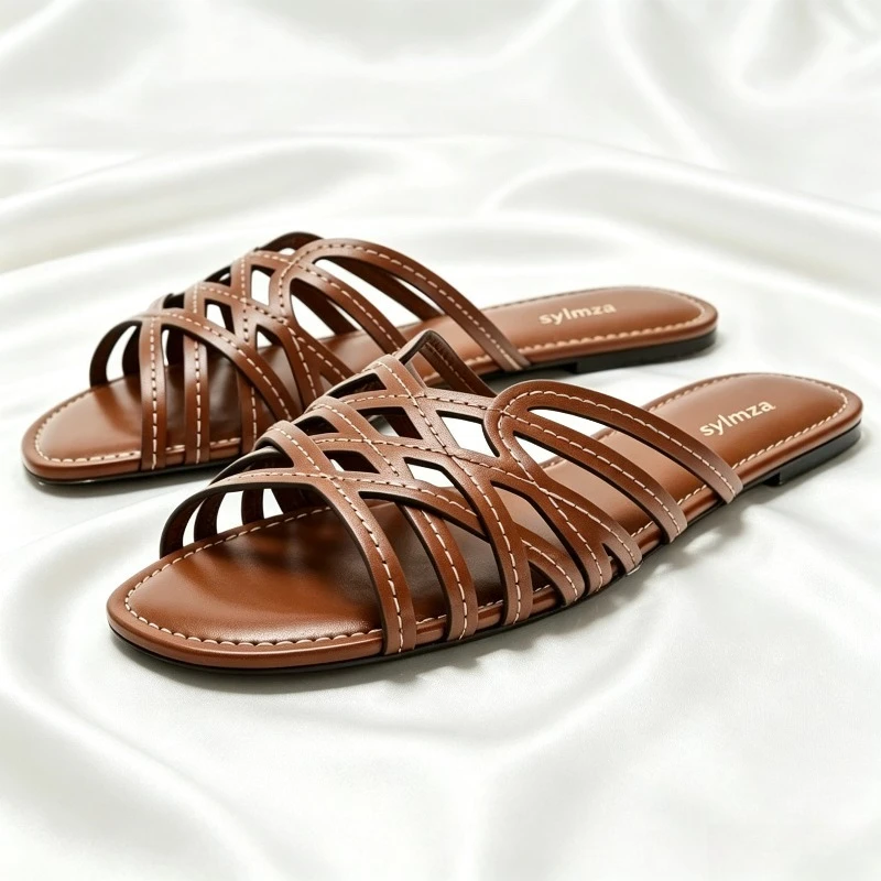 sandalias-planas-marrones-con-tiras-cruzadas-para-mujer-detalle-de-costuras-decorativas-zapatos-de-disenador-ligeros-y-comodos-para-verano