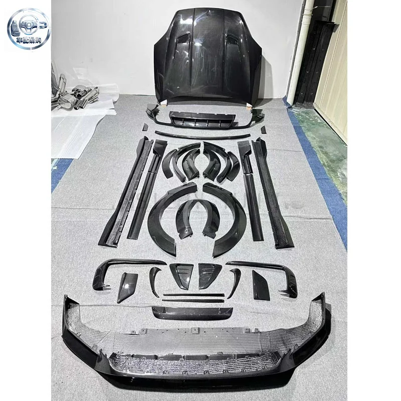 Hot Selling Dry Carbon Body Kit for Porsche Cayenne 9Y0.2 2024+ Upgrade to MSY Style Car Bumper Rear Lip Hood Side Skirt