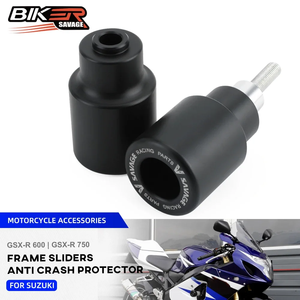 GSX-R 750 Frame Slider Crash Protector For Suzuki GSX-R 750 600 K4 K5 Falling Protection Frame Engine Crash Pad Motorcycle