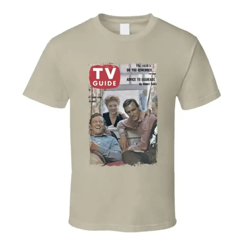 Gunsmoke Cast Tv Magazine Cover T Shirt