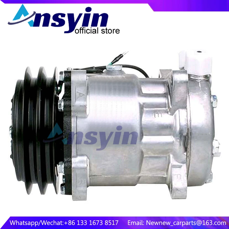 For Sanden SD7H15 709 A/C Compressor SD7H15-8239 SD7H15-8061 SD7H15-8017 SD7H15-4742 JHH0126 11007857 8113626 VOLVO VI Truck