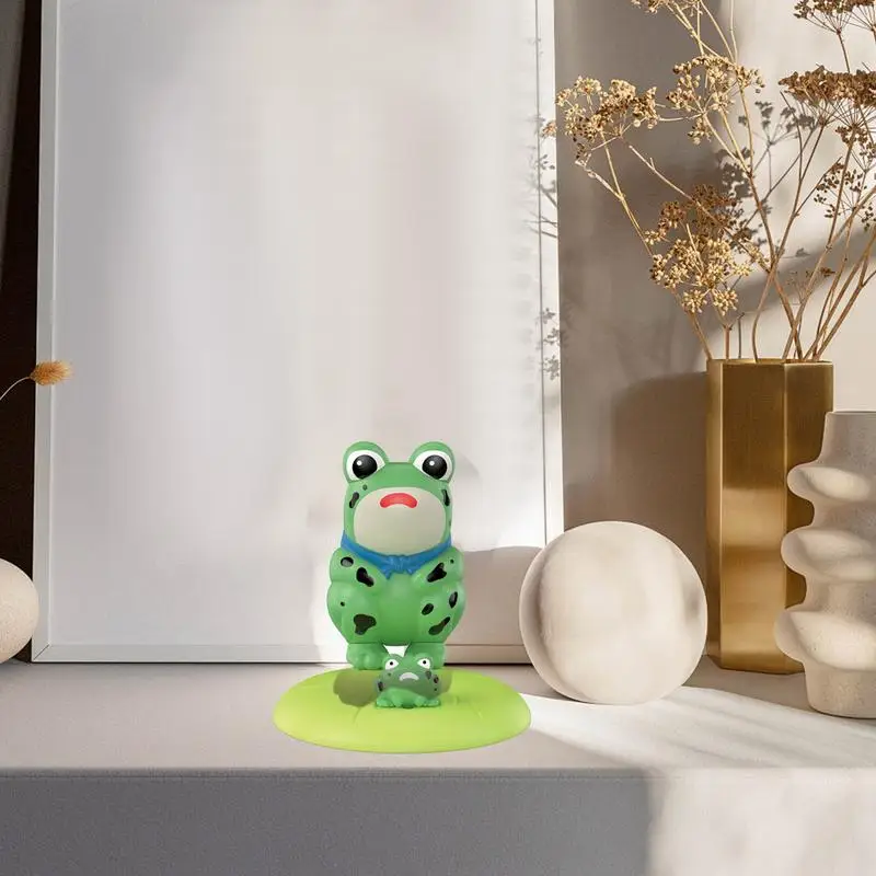 Cell Phone Stand For Desk Frog Phone Holder Animal Phone Stand Frog Desk Accessories Funny Phone Holder For Family Movies Home