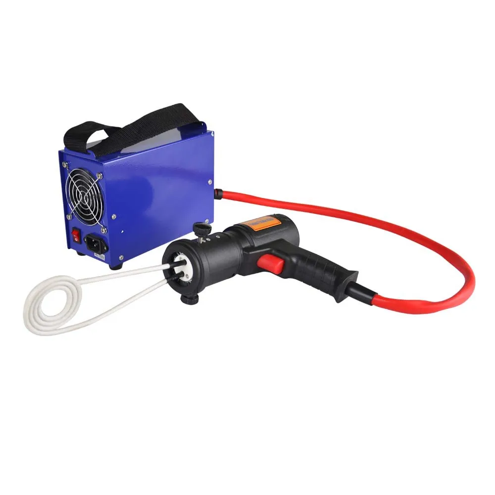 Circuito calentador de inducción magnético de 1500W, bricolaje para reparación de automóviles, juego de herramientas para quitar pernos, equipo de soldadura AC 220V con bobina de 4 piezas