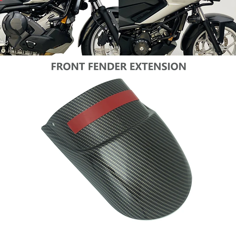 For Honda NC750X NC700S NC700X NC750S NC750 X/S 2014-2023 2019 2020 2021 2022 Front Fender Rear Extender Extension Carbon look