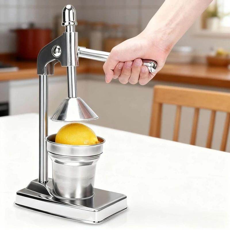 

Long handled hand cranked juicer, household small juicer, powerful juicer, kitchen tool