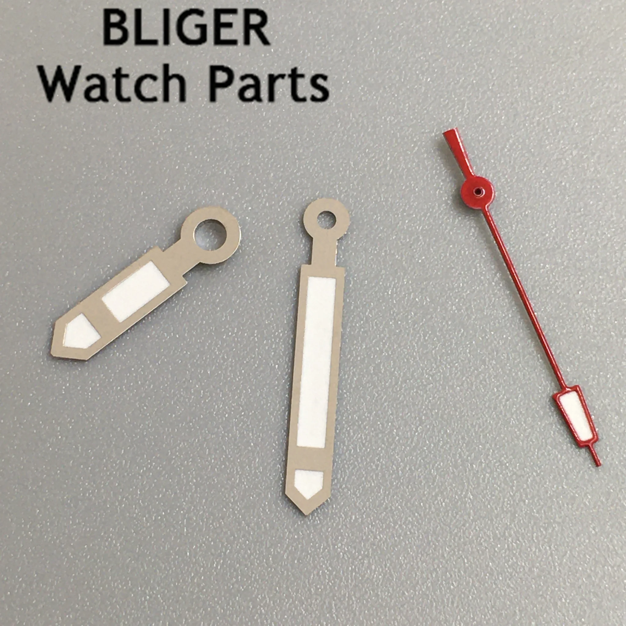 BLIGER green luminous watch hands fit NH35 NH36 ETA 2824 2836 Miyota 8205 8215 821A Mingzhu DG2813 3804 Movement