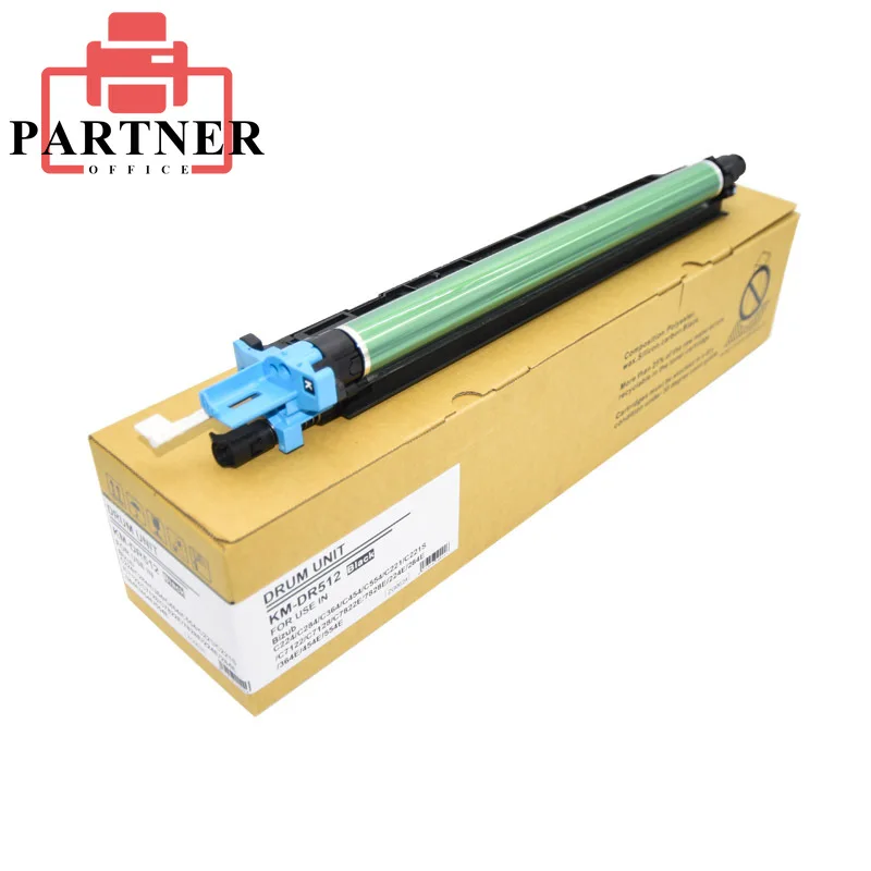 

Барабанный блок 10 Вт DR512 C224 для Konica Minolta Bizhub C284 C364 C454 C554 C221 C221S C281 C224e C454e, набор барабанов CMYK DR-512