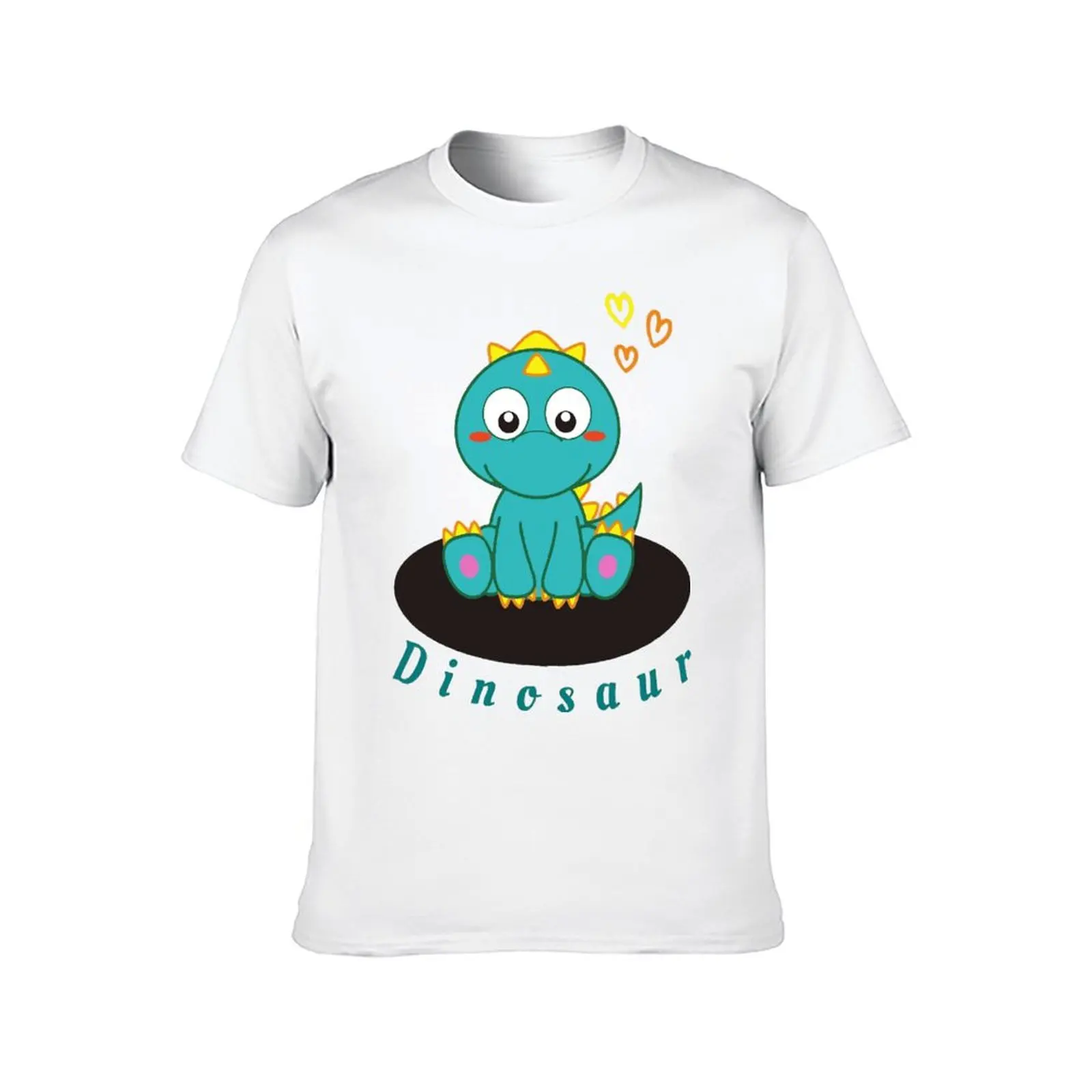 Baby Dinosaur For Sale Crewneck T-shirt Campaign Top Tee Funny Graphic Novelty Fitness USA Size