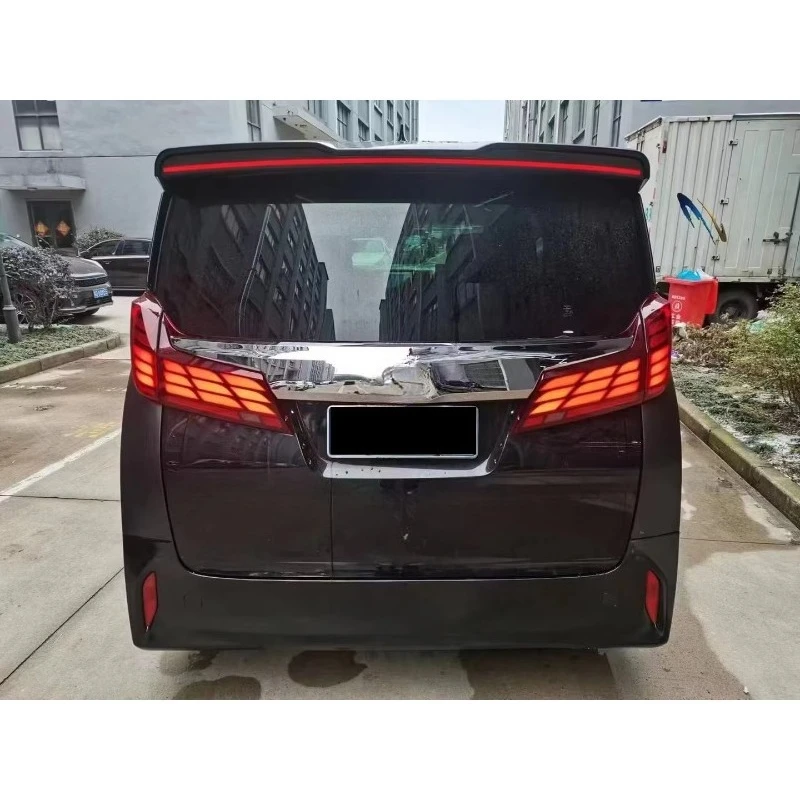 Car Accessories Full Set Exterior Modification Kits For Toyo Ta Alphard 30 Series 2016 Upgrade To For Alphard 40 Series 2024 Bod view 3