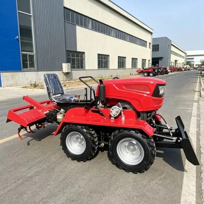 Customized Wheeled Tiller, Rotary Tilling and Seeding Equipment, Industry Top 1 Preferred Rotary Tiller for Farmland