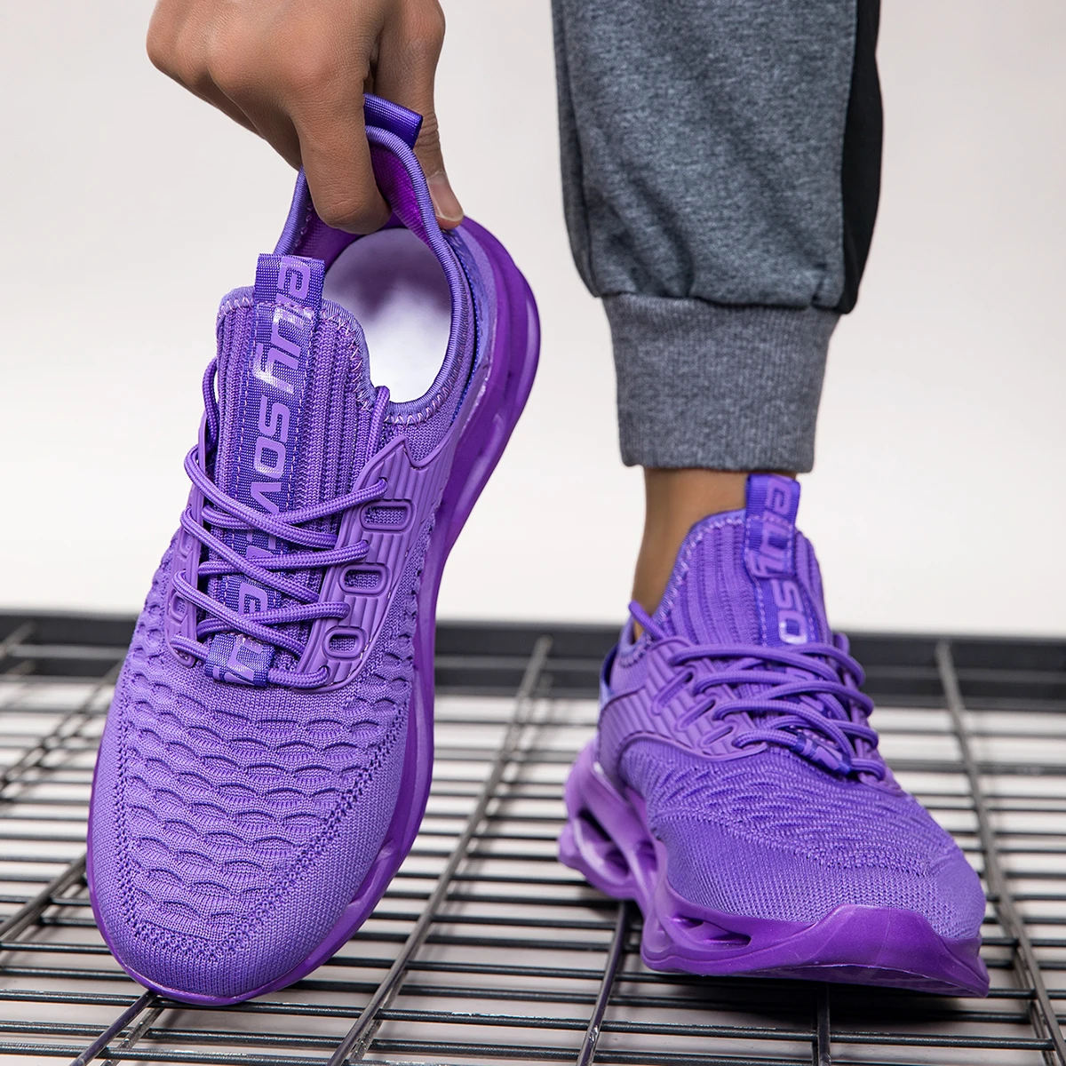 YRZL Mens Athletic Shoes Lightweight Breathable Running Sneakers Comfortable Trainers Non Slip Walking Shoes Men Sports Footwear - Image 4