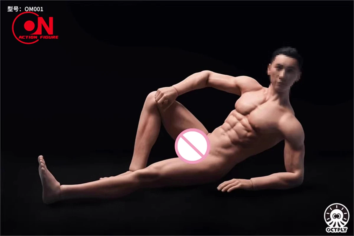 En Stock OCTPLY OM001 1/6 escala acero inoxidable esqueleto cuerpo súper Flexible sin costuras músculo figura masculina cuerpo muñeca