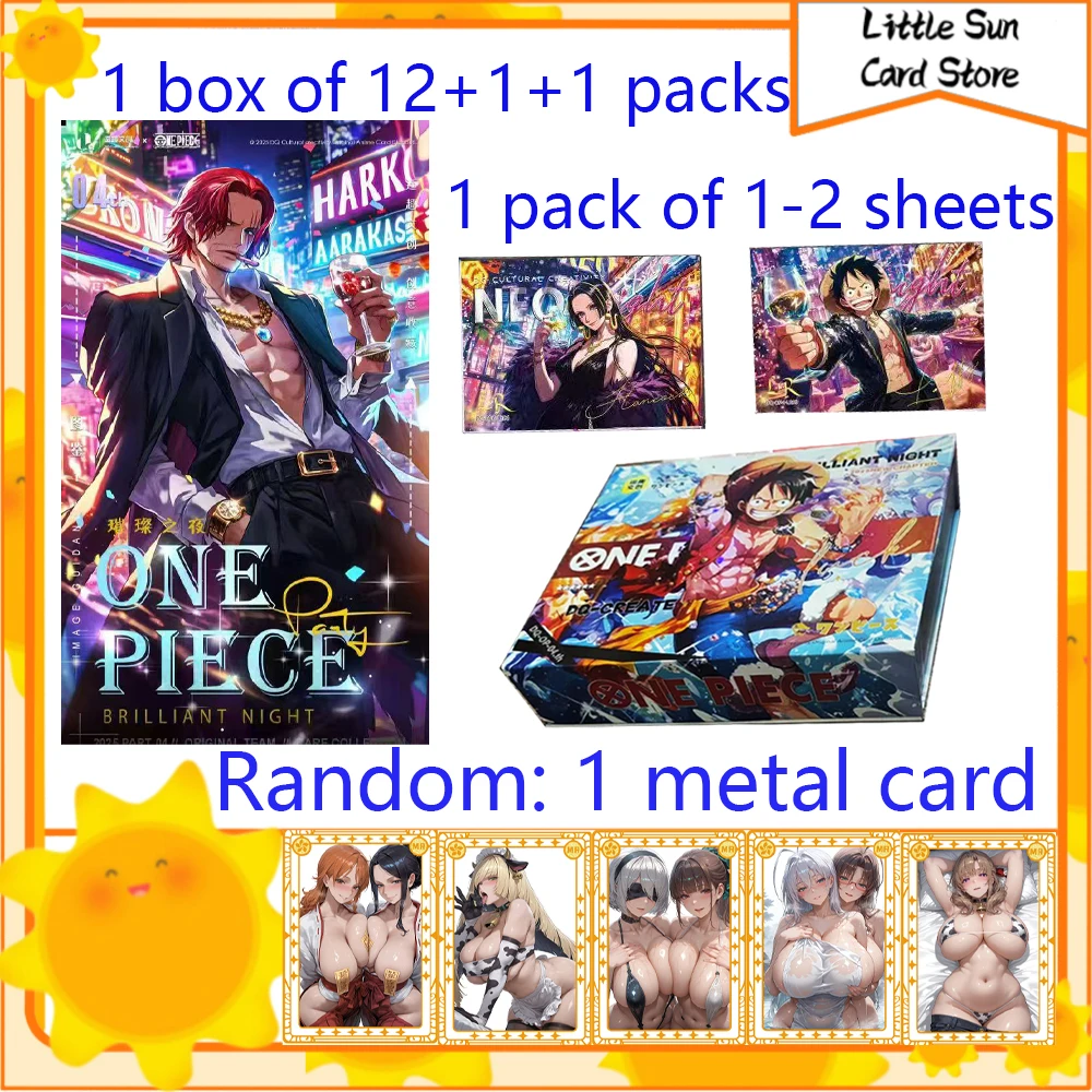 

2025 Последняя оптовая продажа Douqu Culture One Piece Collection Card Wave 4 Booster Box Luffy Sanji Nami TCG Популярный торговый подарок CCG
