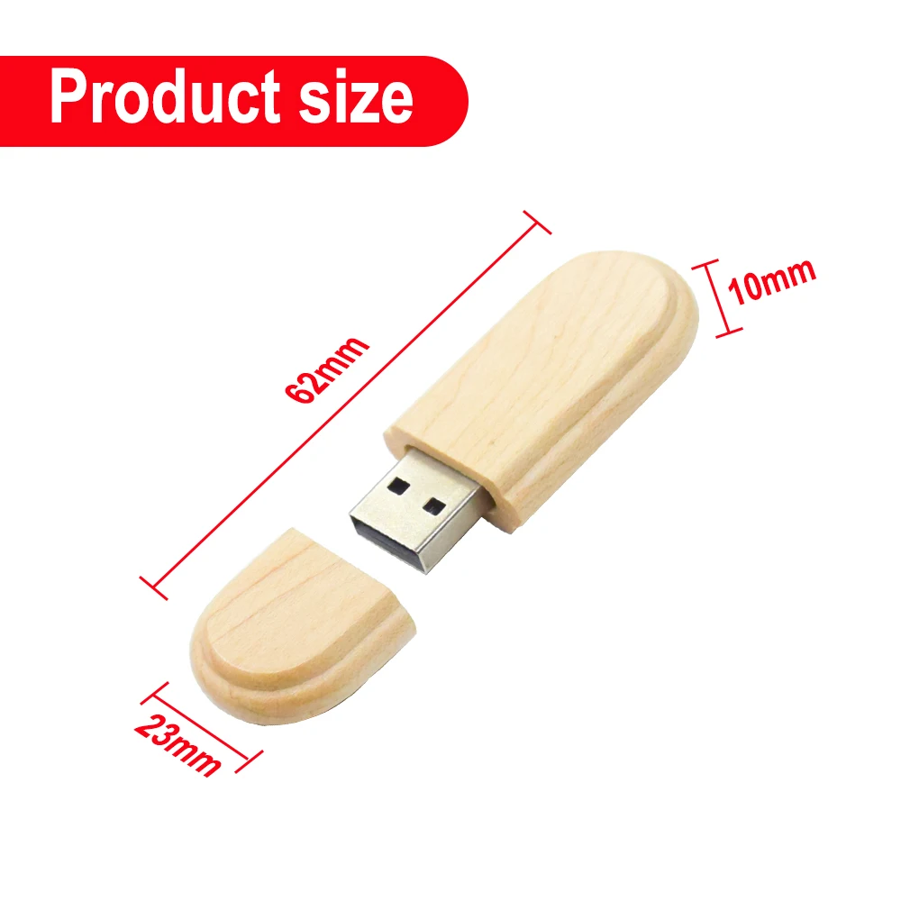 30 stks Gratis Logo Hout Kleine Gift USB 2.0 Flash Drive 4 GB 8 GB Unidad flash 16 GB 32 GB Pendrive Mini Creatieve Pen Drive Memory Stick