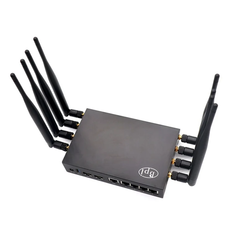 

AC56-для Banana Pi Banana Pi R3, металлический корпус для материнской платы BPI-R3, многофункциональный защитный чехол для макетной платы