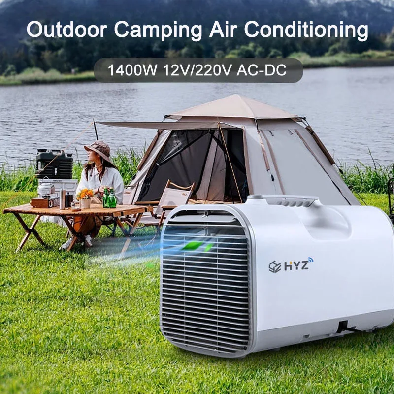 12V Portable Air Conditioning Compressor Outdoor Camping Air Conditioner Household Appliances for Car Refrigeration Machine