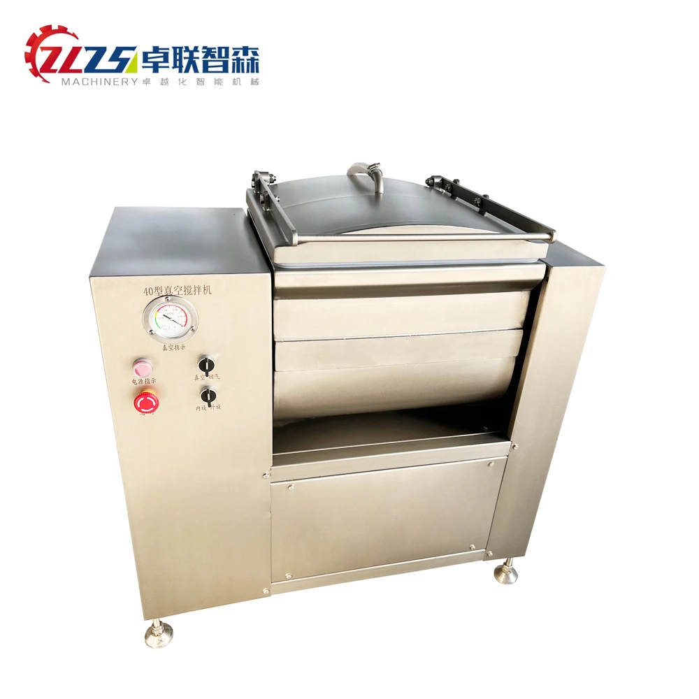 Qingdao Zlzsen Commercial Electric Stainless Steel Food Powder Mix Vegetable Sausage Mixer Mixing Machine Meat Blender