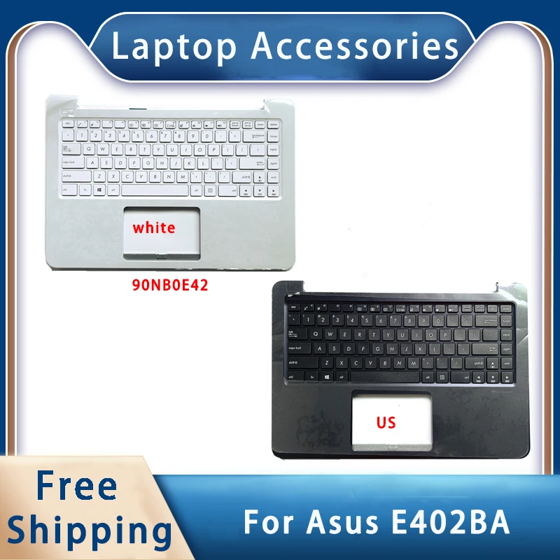 

New For ASUS E402BA ;Replacemen Laptop Accessories Palmrest/US Keyboard 90NB0E42