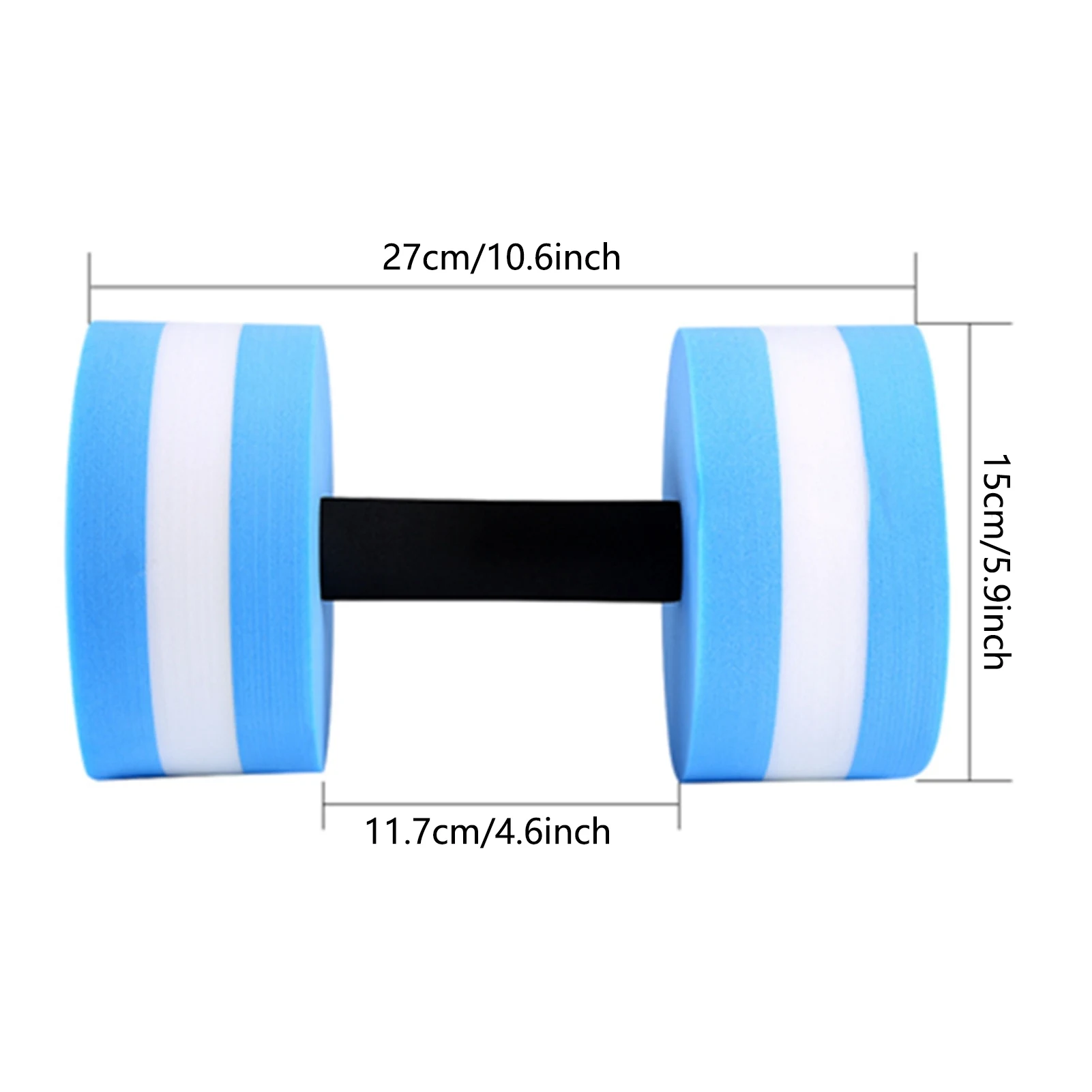 EVA Halter Water Halter Water Fitness Gewicht EVA Water Aerobics Halter Aquatic Barbell Aqua Fitness Zwembadoefening
