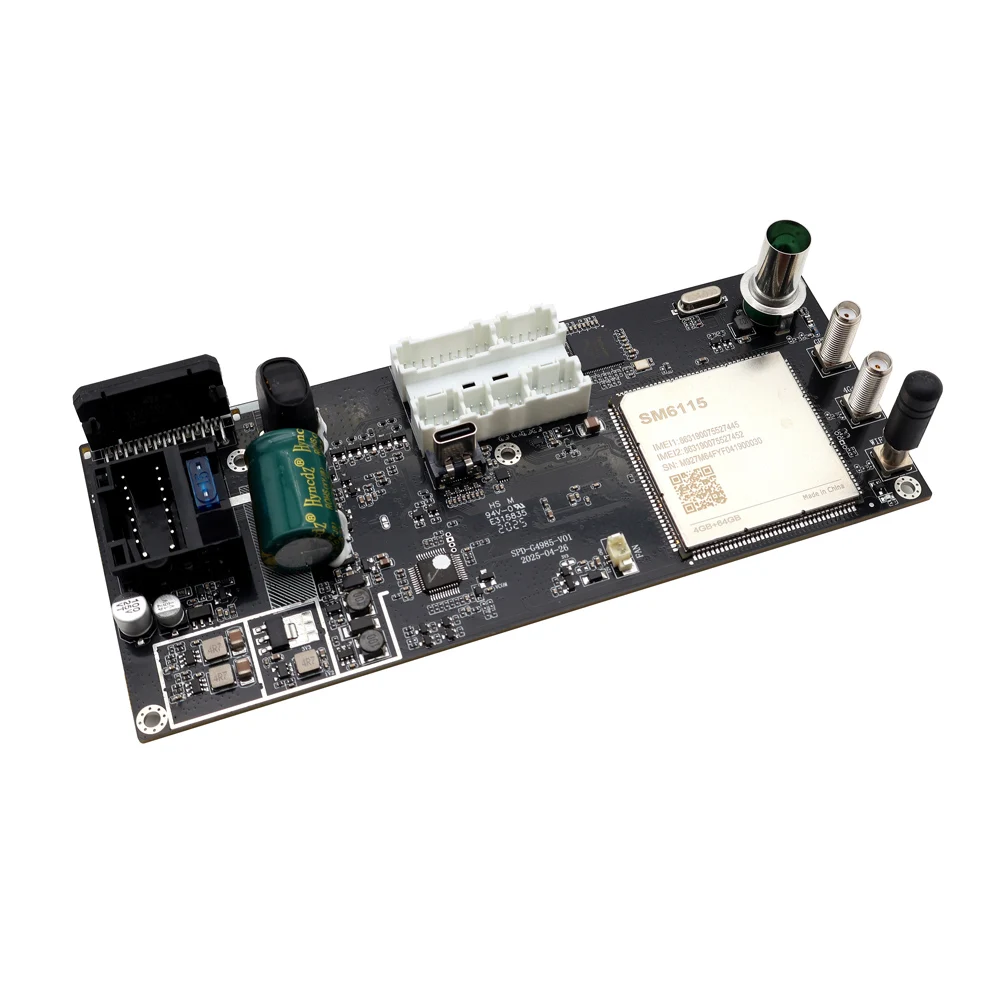 G4985 Qualcomm SM6115 8-ядерный Android14.0 автомобильный DVD-плеер навигационная материнская плата с TDA7851 BD37033 4G мультимедийное воспроизведение