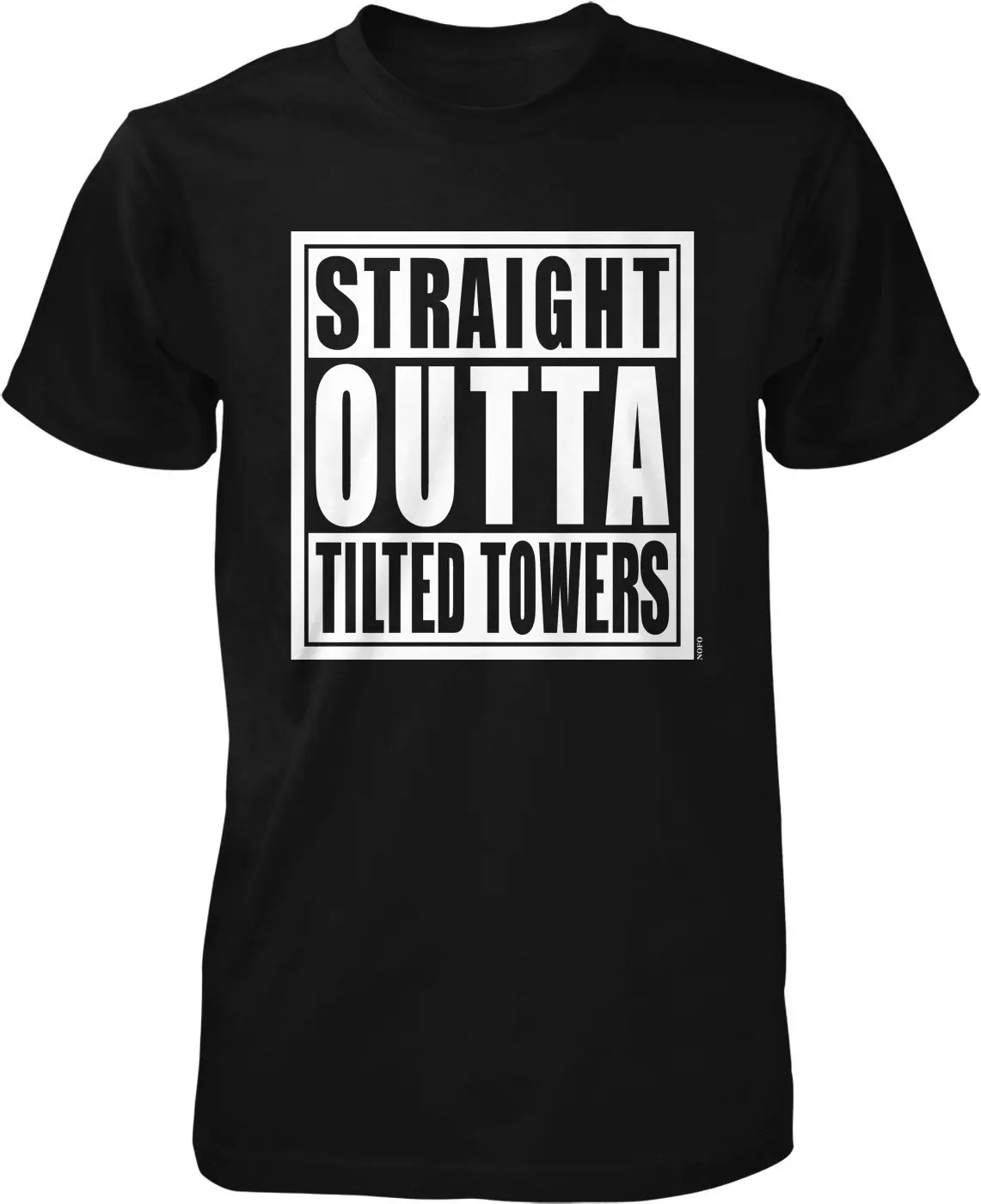 Maglietta da uomo Straight Outta Tilted Towers HOOD_01364