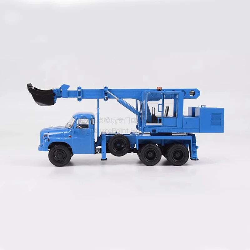 T148 Diecast 1:43 Scale UDS-110A Excavation Crane Alloy Truck Model Finished Product Simulation Toy Collection Static Model