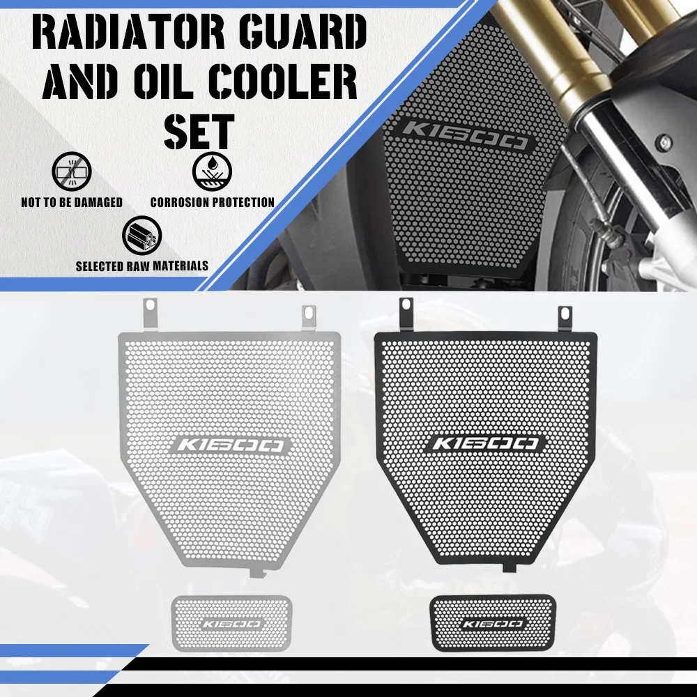 

2023 2022 2021For BMW K1600GT K1600GTL EXCL K 1600GT K1600 BAGGER Motorcycle Guard Grille Radiator Cover Grill Guard Protector