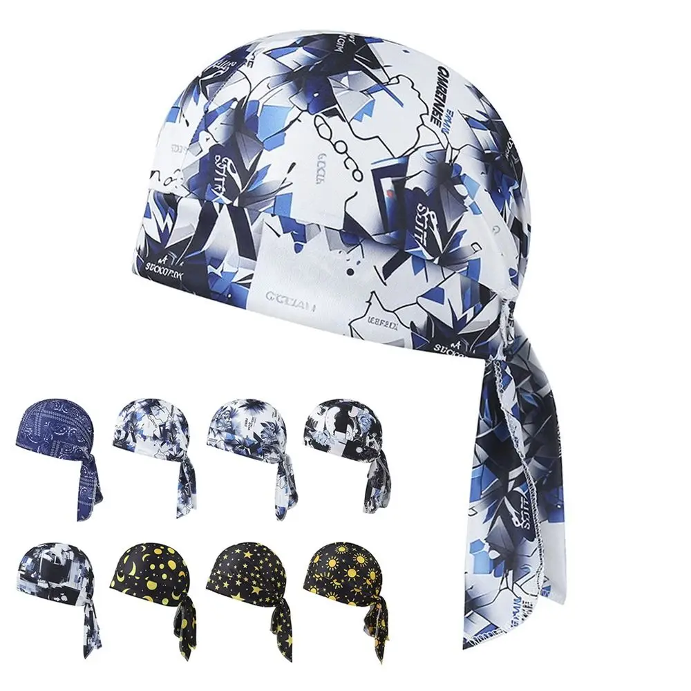 내구성이 뛰어난 통기성 사이클링 헤드밴드 빠른 건조 경량 반다나 모자 자외선 차단 사이클링 모자 야외 스포츠