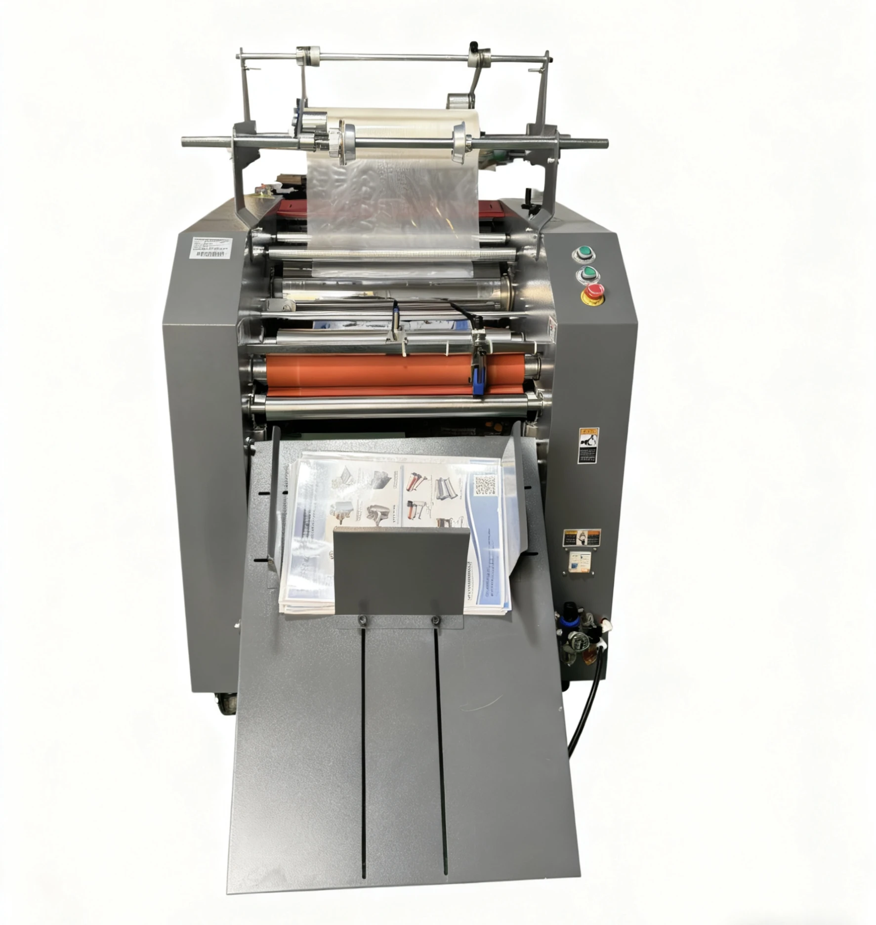 High Speed Hot & Cold Laminating Machine AF-420 for A3/A4/A5/A6 Sizes 12m/minute LCD Touch Screen