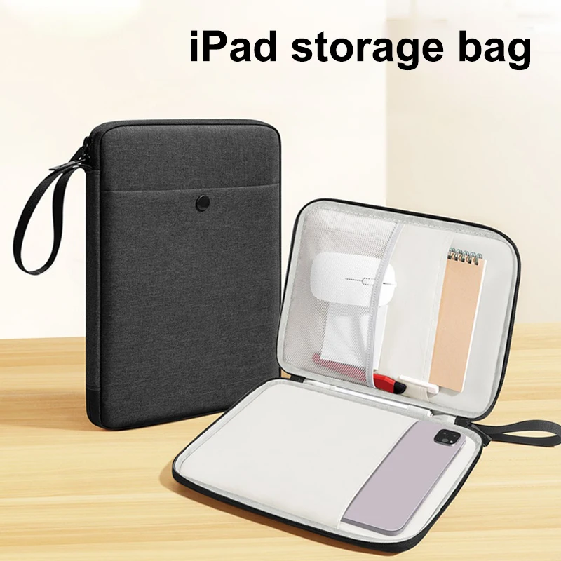 Protective Tablet Sleeve for iPad Air, Xiaomi and More; Convenient 9-13 inch Carrying Case for Travel
