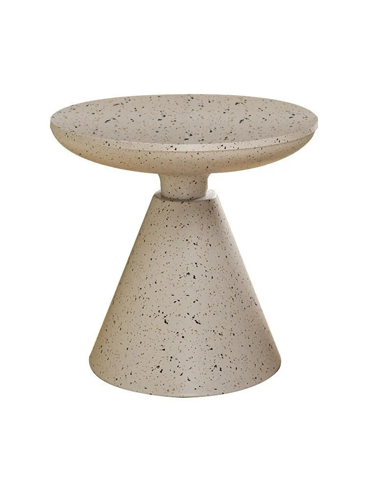 Nordic designer Bianji B & B small round table bedside creative coffee wabi firefly cream style cafe side