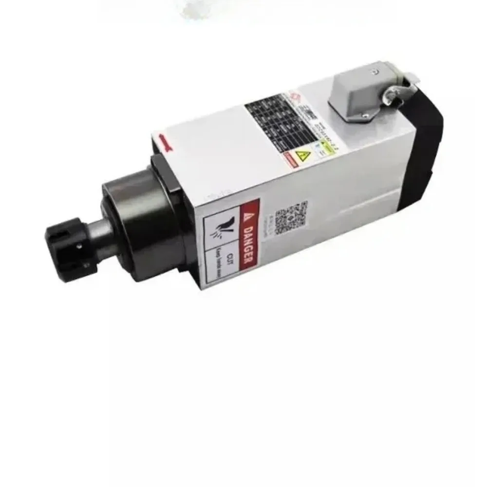 (1PCS)Carving machine spindle motor square air-cooled 800W/1.5/2.2/3.5/4.5/6KW