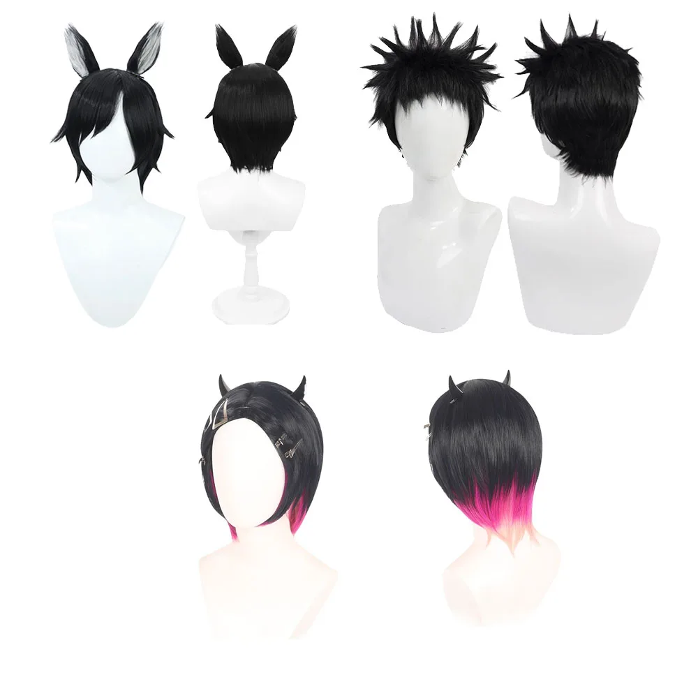 Halloween Izutsumi Cosplay Wigs  Fantasy Wigs Outfit Adult Anime Dungeon Disguise Costume Wigs Roleplay Clothes Props