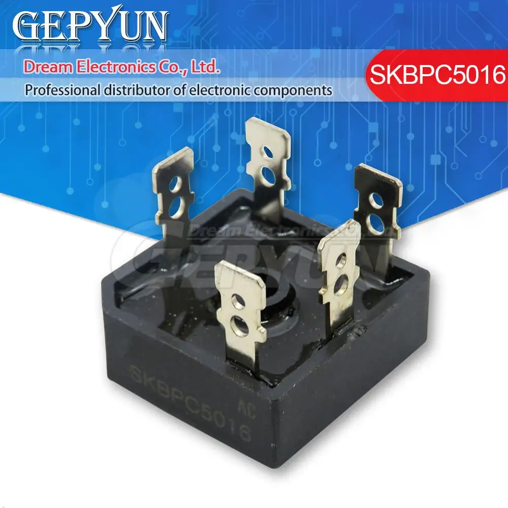 1pcs SKBPC5016 BPC5016 DIP Three phase Bridge Rectifier GBPC5010 C5010
