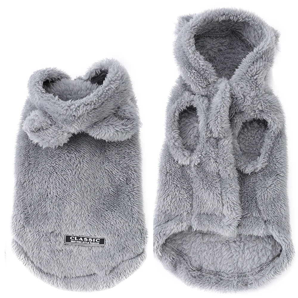 Autumn Winter Cat Clothes Soft Warm Cute Kitten Sweater Pet Fleece Costume For Small Medium Dogs Cats Kitty Sphynx Hoodies Coat