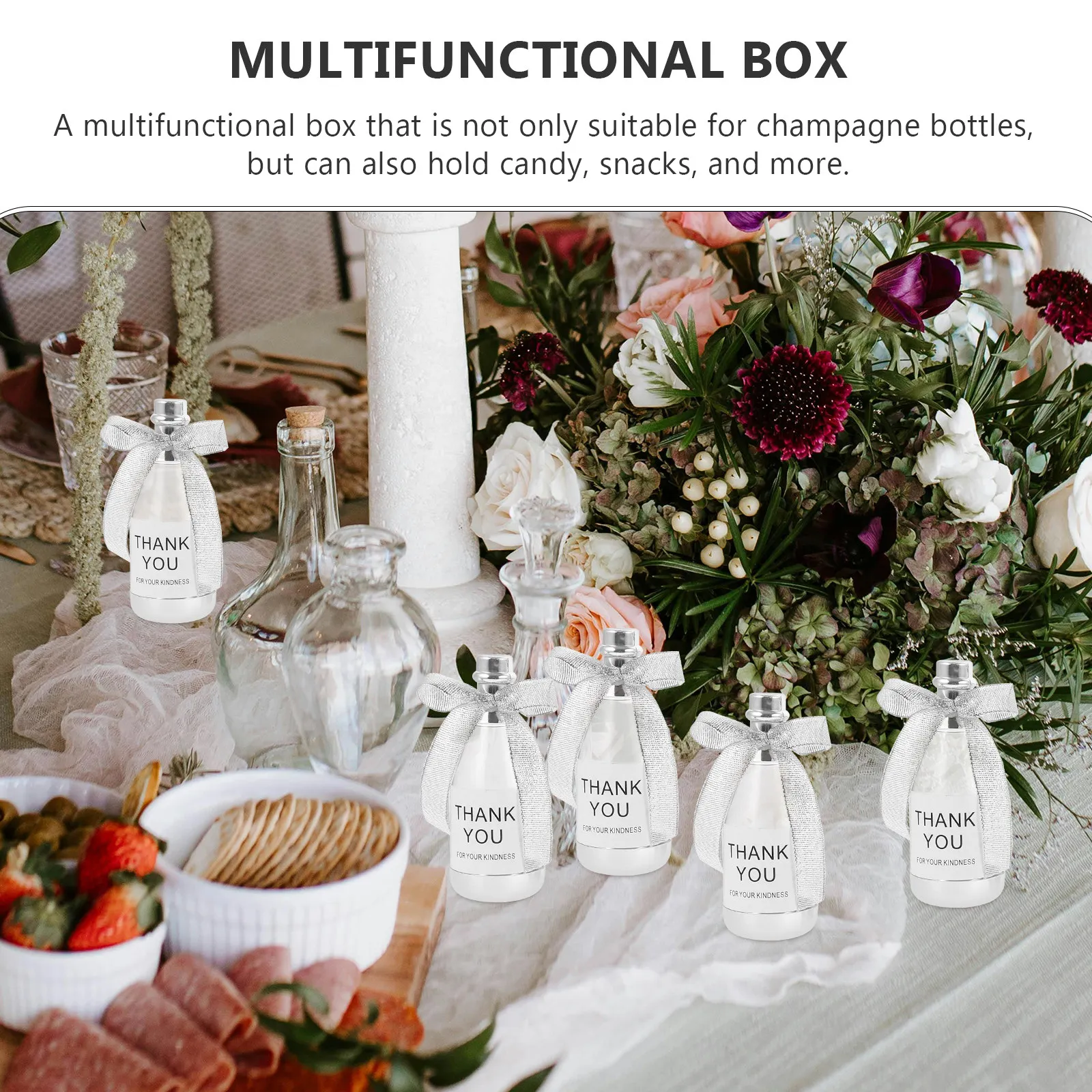 6 Caixas de Doces em Forma de  - Wedding Favor Box avaliação e preço