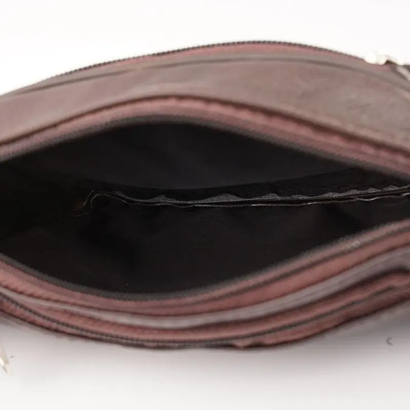 Herren-Gürteltasche aus PU-Leder, Hüfttasche, Kunstleder-Bauchtasche, modische, luxuriöse kleine Umhängetasche für Männer – Detail 20
