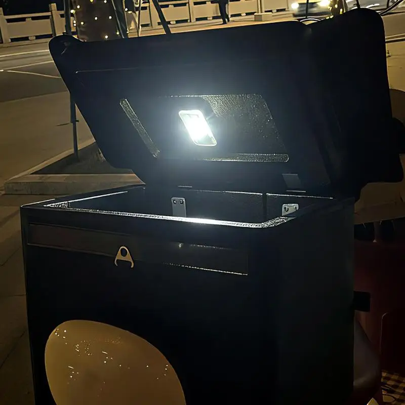 

【MO】Motorcycle Locomotive Box Sensor Light LED Tail Box Anti-Collision Lamp Convenient Outdoor Fishing Camping Night Light