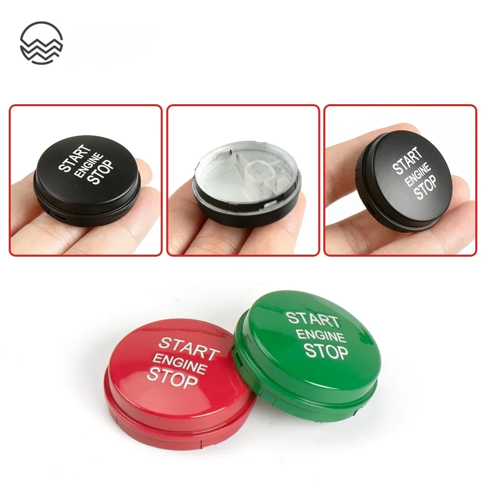 สําหรับ Land Rover กีฬา 2010-2012 รถหยุดเครื่องยนต์ปุ่มสวิทช์ One-Key Start ปุ่มเครื่องยนต์สวิทช์จุดระเบิดฝาครอบ