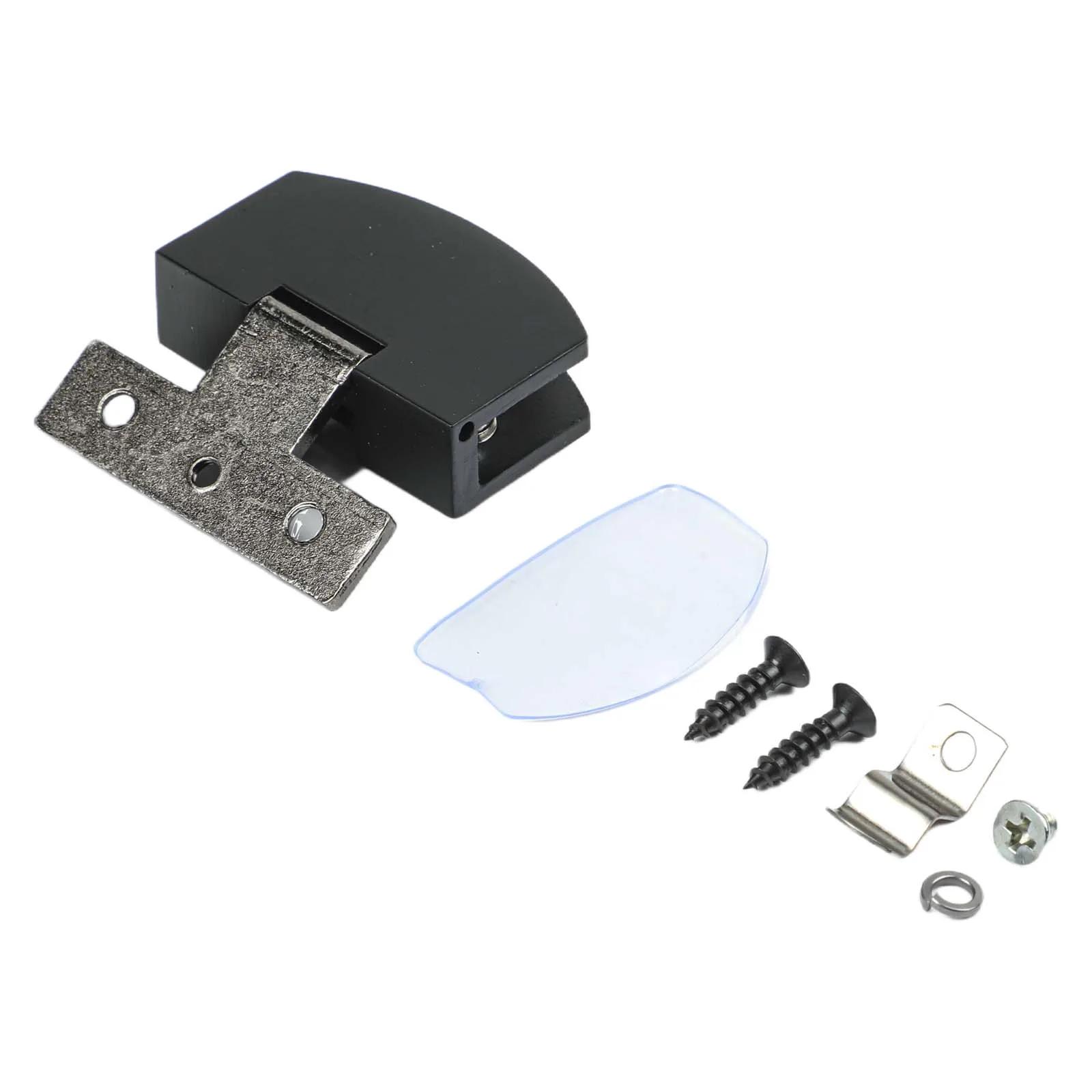 Premium Zinc Alloy Glass Door Hinge Designed for Cabinets and Display Units Includes Necessary Screws for Installation