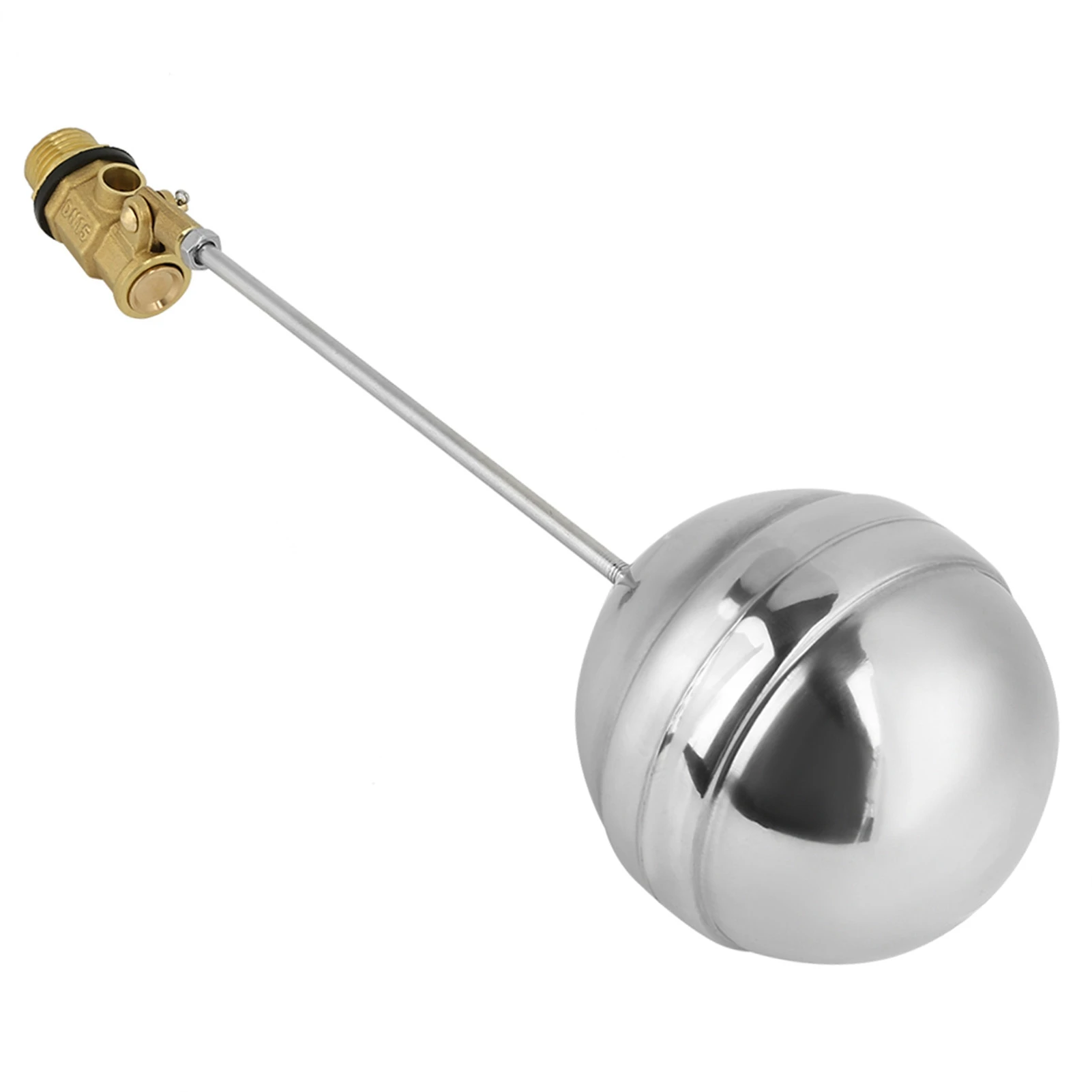 مستشعر المياه الخيط النحاسي للذكور ، صمام الكرة العائمة ، الفولاذ المقاوم للصدأ ، DN15 ، G1 ، 2