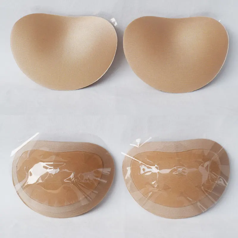 1 Paar Zelfklevende Pads Inzetstukken Beha Push-Up Pads Met Massage Verwijderbare Kleverige Borstversterker Pads Borst Lifter Voor Vrouwen