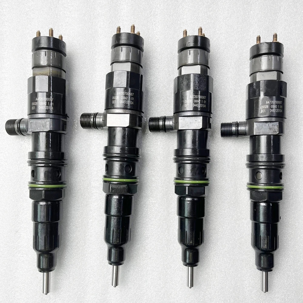 High Quality Common Rail Fuel Injector  0445120104 0445120207 A4720700887 4720700387 for MERCEDES-BENZ Diesel Engine