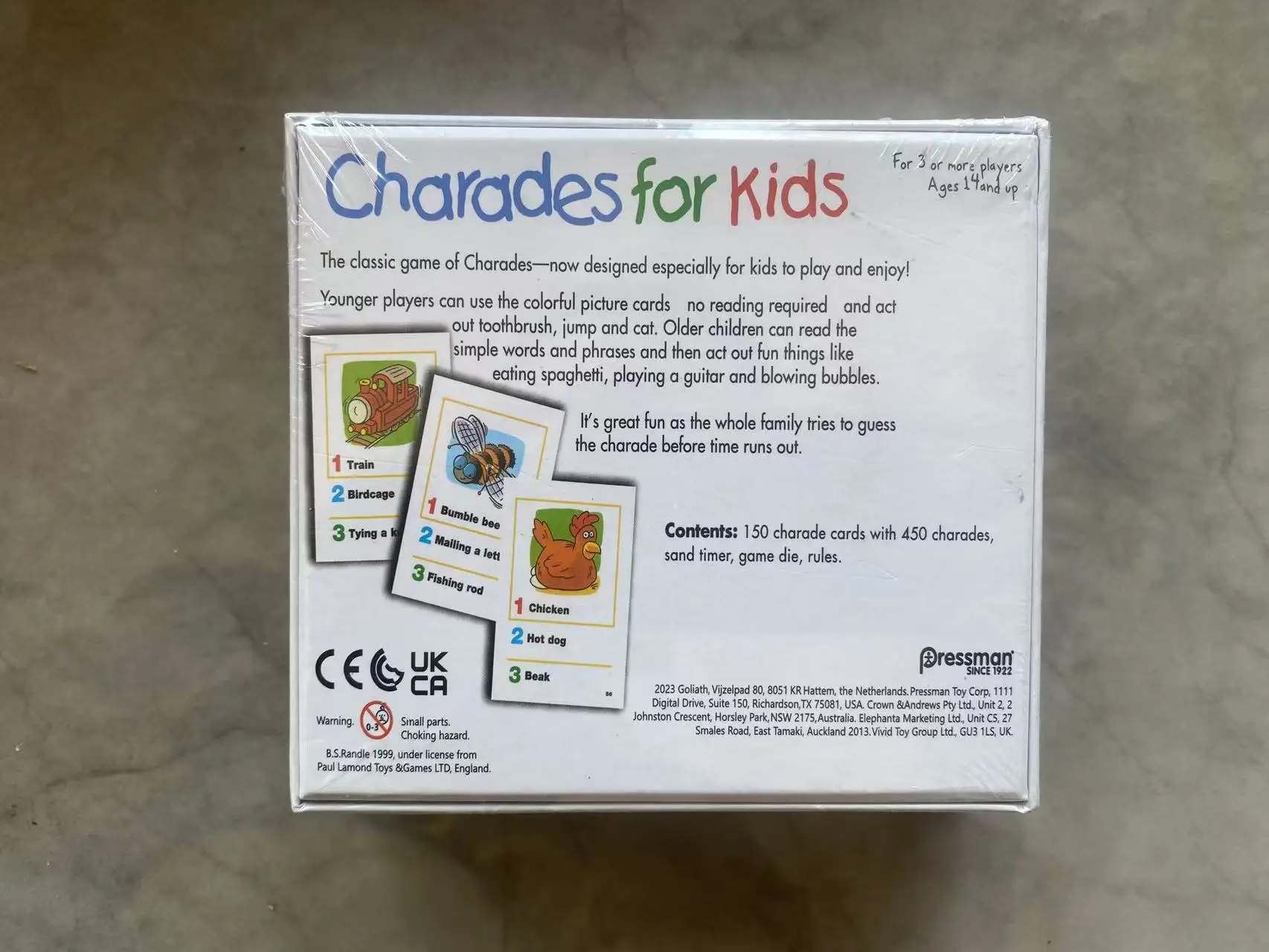 University Games Charades for Kids Game - Classic and Hilarious Family Game