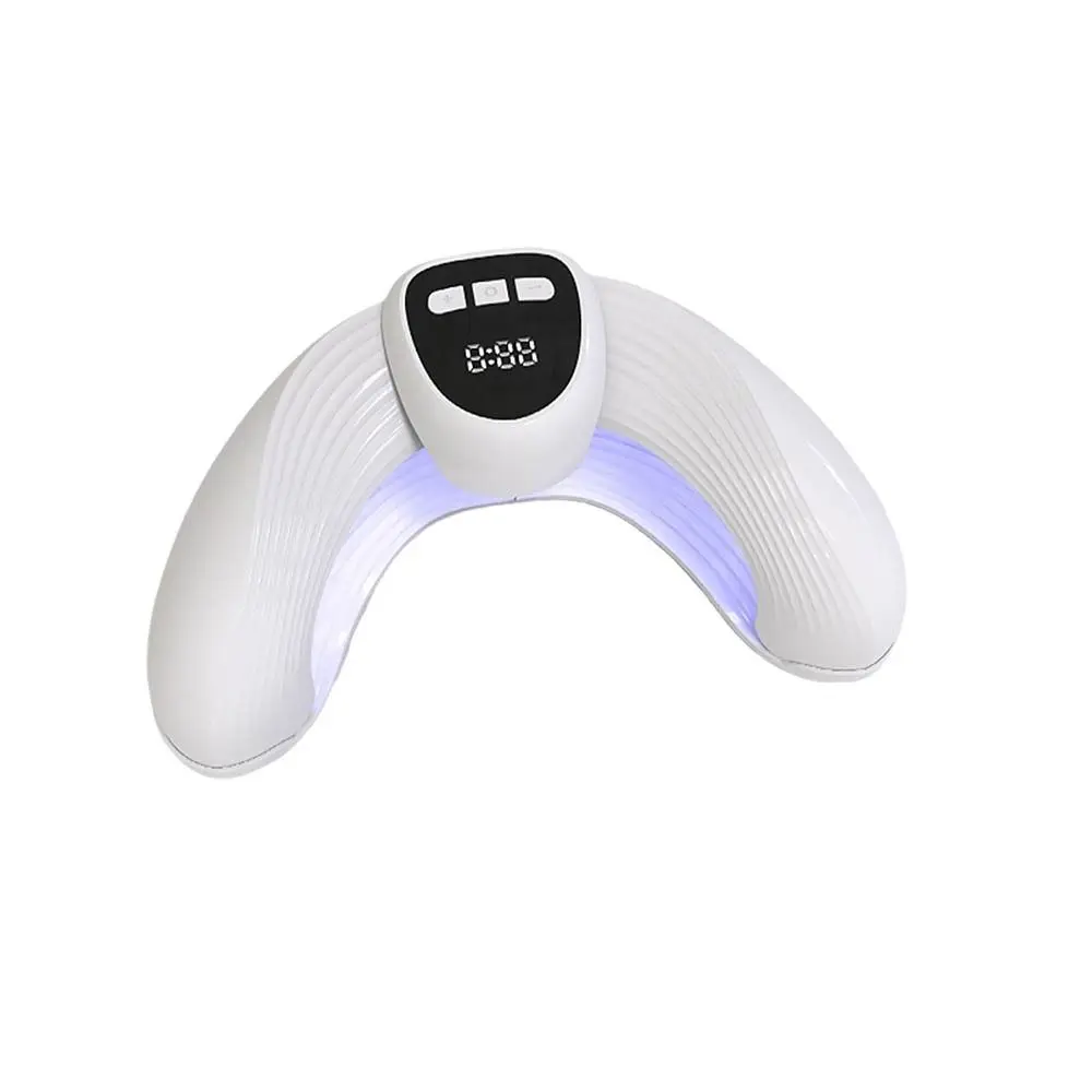UV Led Nail Art Lamp Auto Aan en 3-timer Effectief verwijderen Opvouwbare nagel Sneldroger Vingernagel Schimmel Behandelen Verstelbaar