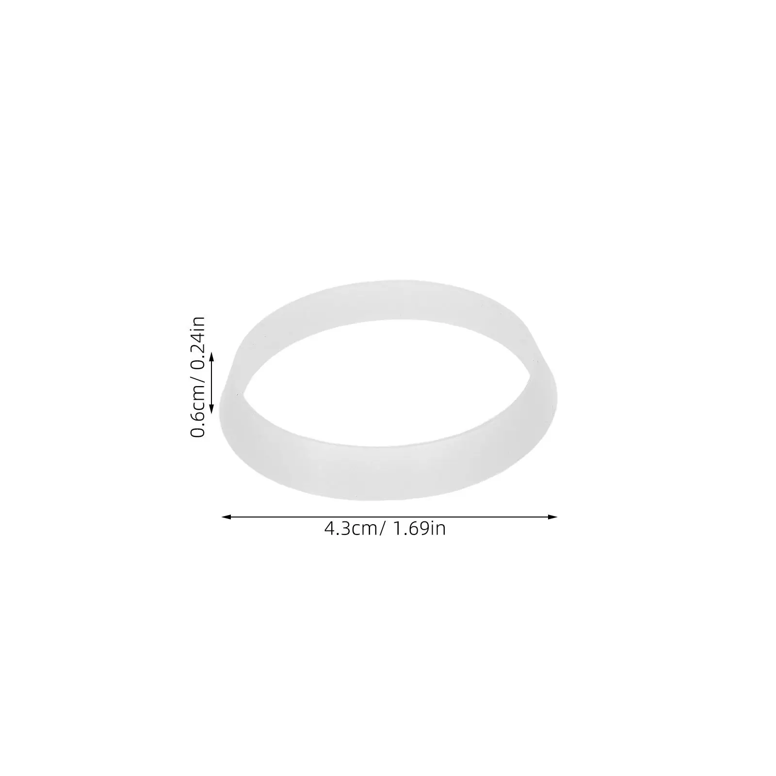 24Pcs 38Mm Sink Drain Rubber Gasket Nitrile Heat Oil Resistant Sealing Washer Easy Install Waterproof Kitchen Plumbing Seal